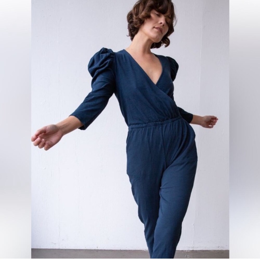NATION LTD Los Angeles RONDA Cotton Jumpsuit